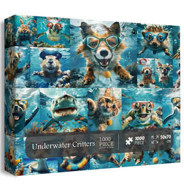 Critteri subacquei puzzle puzzle 1000 pezzi